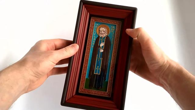 Икона Серафима Саровского в киоте смотреть онлайн