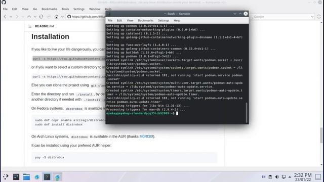 Run ANY Linux App on ANY Distro! (No VM) | Distrobox Tutorial смотреть онлайн