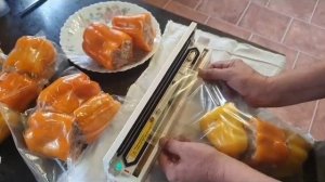 Вакумируем фаршираванный перец на зиму.