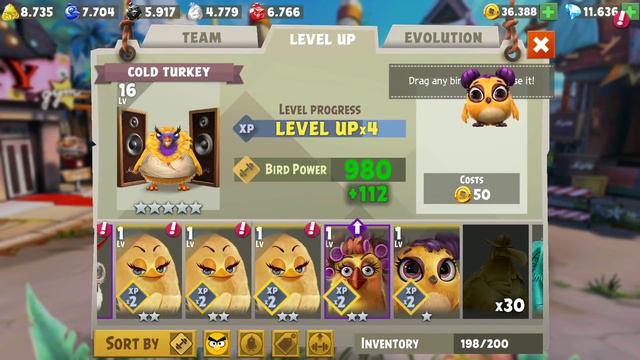 Cold Turkey Hatched & Testing! | Angry Birds Evolution смотреть онлайн