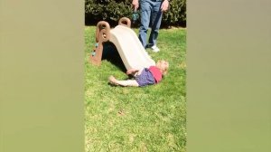 Funny Babies Playing Slide Fails - Cute Baby Videos