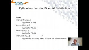 Binomal Distribution with Python