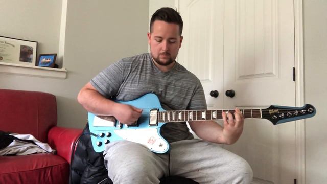 2017 Gibson Firebird T Pelham Blue смотреть онлайн