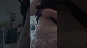 выпила много водички и животик надулся Х3