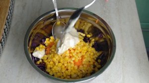 Вкусный Салат с Синей Капустой!