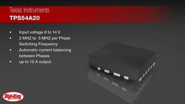 TPS54A20 Buck Converter – Texas Instruments | Digi-Key Daily смотреть онлайн