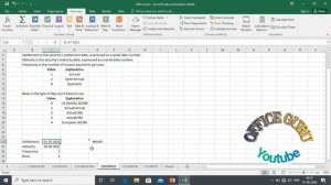 COUPNCD, COUPNUM & COUPPCD formulas of MS Excel