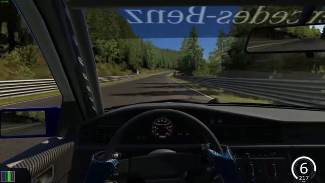 Assetto Corsa | Relaxing Lap on Nordschleife /w Mercedes-Benz 190E EVO II смотреть онлайн