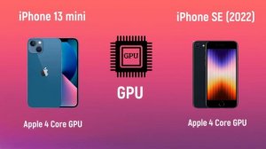 iPhone 13 mini vs iPhone SE (2022) in 2 minutes