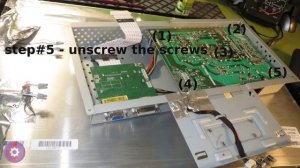 5 steps to fix the LCD monitor - ViewSonic VA2226w, blink, no power