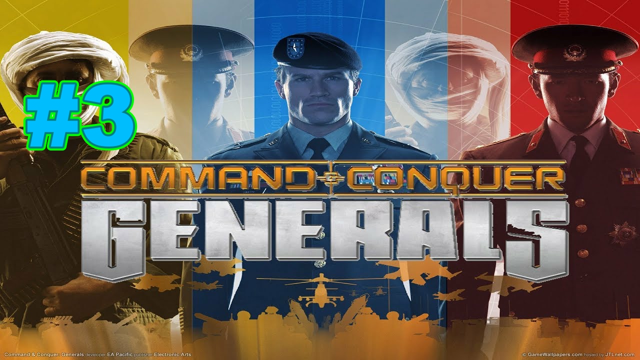 ▶Command and Conquer: Generals - Zero Hour. Поединок: Генерал Грейнджер против Генерал Тао. #3