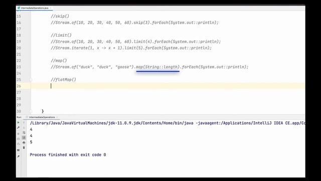 Functional Programming Part 12 - Intermediate Stream operations - Java 11 Certification смотреть онлайн