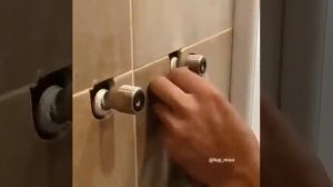 Установка настенного смесителя