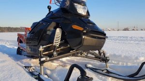 Ирбис SF 200L первые покатушки. Прокат снегоходов в Подмосковье.