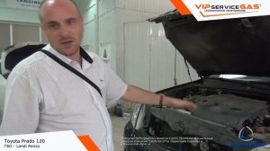 Установка гбо 4 поколения на Toyota Prado 120 - Landi Renzo. Газ на Тойота Прадо 120