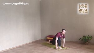 Комплекс Сурья Намаскар (приветствия солнцу) с Алексеем Киселёвым Студия Йога108