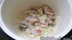 Гороховый суп с курицей в мультиварке