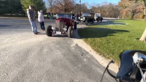 Holmes Family cars and coffee. Norfolk MA Oct 30,2022