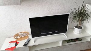 Распаковка — Телевизор BQ 3221W