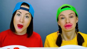 Съедобная Косметика Челлендж от Пико Поки