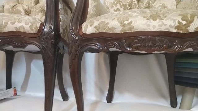 Перетяжка малазийских стульев БЕЗ канта/ С кантом