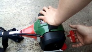 Первый запуск новой мото косы Протон