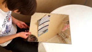 Как вырезать круглое зеркало