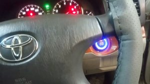 Установка клавиши старт стоп на тойота Mark 2 110 кузов