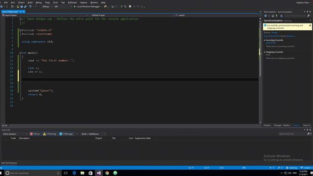 Уроки по С++: Ввод, вывод и приведение типов смотреть онлайн