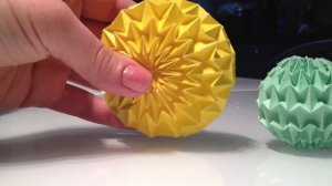 шарики оригами