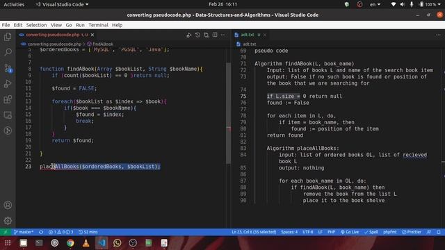 12.Converting pseudo code in php смотреть онлайн