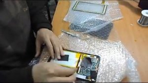 проверка тачскрина для планшета