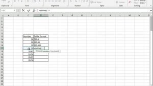 How to use Dollar function in Microsoft Excel 2016