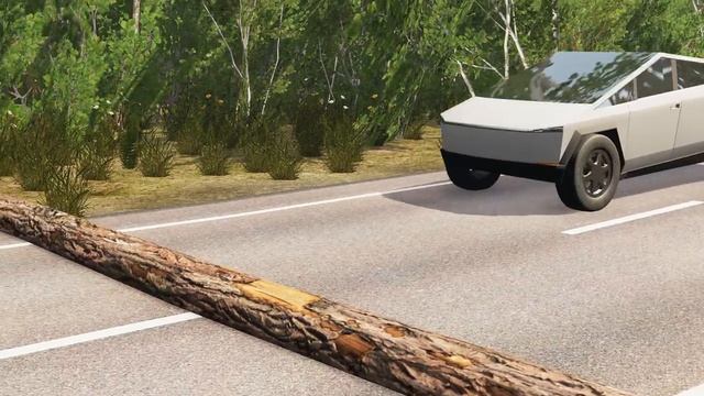 Тачки против упавшего дерева #5 – BeamNG.Drive смотреть онлайн