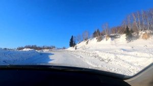 Зимник Ханты-Мансийск - Октябрьский район(Карымкары). 10.03.2022