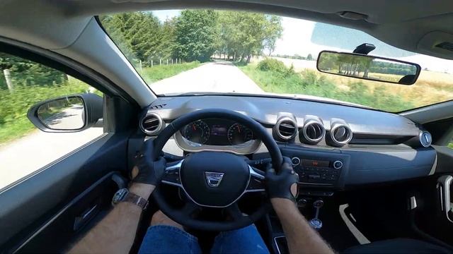 2021 Dacia Duster pick-up 1.5 dCi 4x4 | POV test drive смотреть онлайн