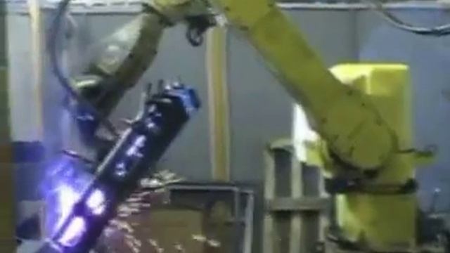 Robot Welding Table Legs.