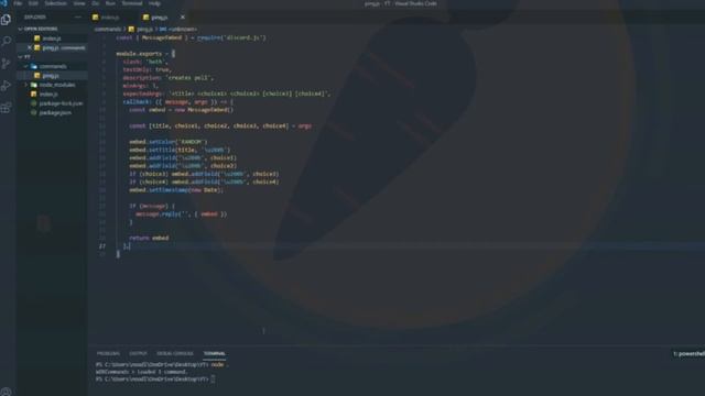 Slash commands discord.js 2021