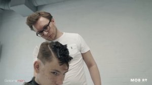 Мужская стрижка. Skin fade. Фейд с пропуском насадки. Используем только 6мм и 3мм.