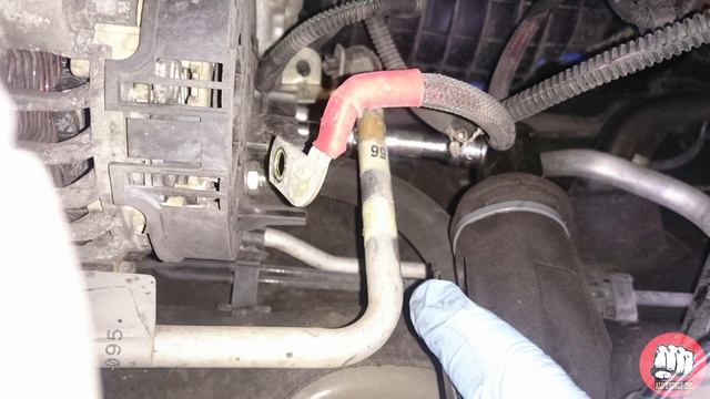 fiat punto 1.4 alternator- how to replace a (2005-2017) смотреть онлайн