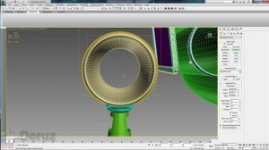 Проект "Дирижабль" Моделирование двигателя в 3ds Max (финальная сборка)