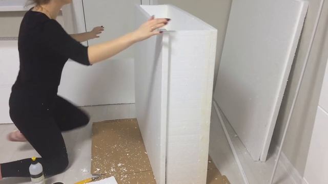 DIY камин своими руками за 2 дня. Готовимся к Новому году. смотреть онлайн