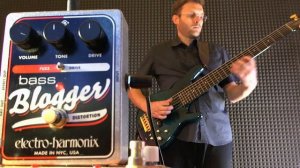 Electro-Harmonix EhX Bass Blogger Demo Fuzz & Drive (Carlo Chirio with Yamaha Trb 6p)