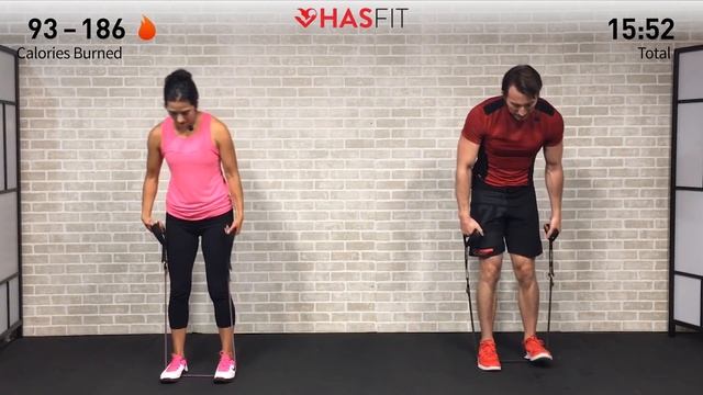 30 Minute Full Body Resistance Band Workout - Exercise Band Workouts for Women & Men смотреть онлайн