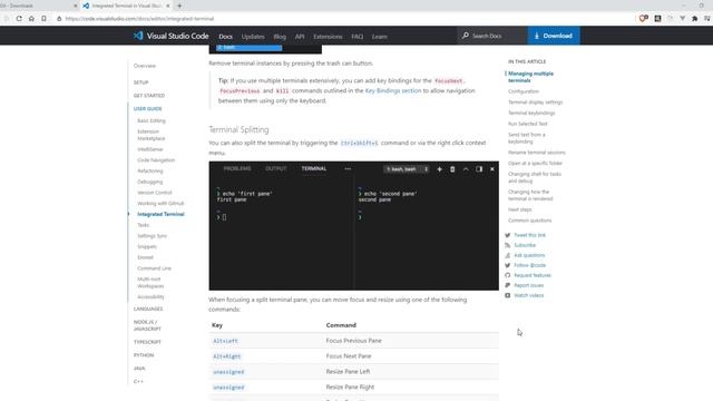 How to integrate Git Bash with VS Code | Git Bash Terminal in Visual Studio Code step by step way