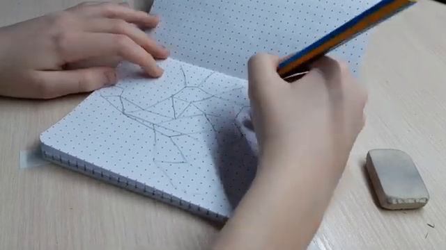 собака из геометрических фигур. ЧАСТЬ 2.
