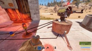 Rust Автоматическое ПВО, турель и свет ночью | Раст электричество #3