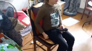 Массажная накидка на стул, тест драйв