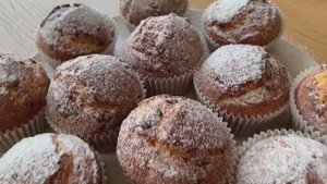 Очень быстрые маффины с бананом и шоколадом! Простой и вкусный рецепт!