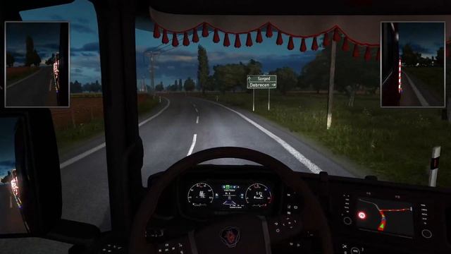 БАКЭУ (Румыния) - Ле-Ман (Франция) 3300 км 1 часть ➤ Euro Truck Simulator 2 смотреть онлайн